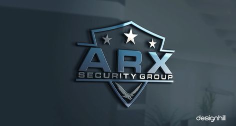 Security Logo Design Ideas, Security Guard Logo, Protection Logo Design, Security Logo Design, Simple Typeface, Safe School, Healthcare Ads, Computer Code, Executive Protection