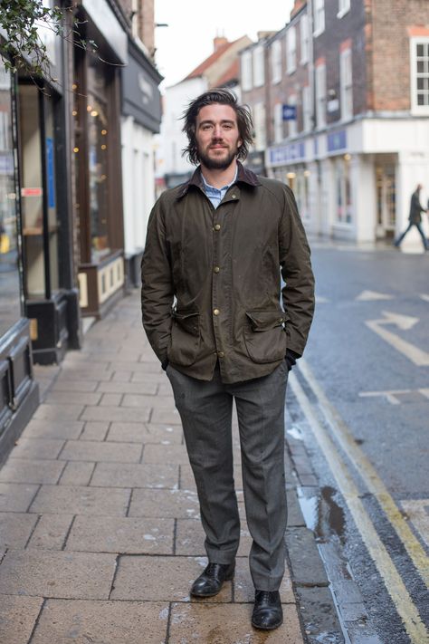 We spotted Max in York, wearing his trusty Barbour Ashby Wax Jacket! Barbour Ashby Jacket Men, Barbour Jacket Mens, Barbour Ashby, Barbour Style, Olive Clothing, Wax Jacket, Barbour Mens, Barbour Jacket, Different People