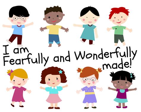 I am Fearfully and Wonderfully made powerpoint for children's ministry lesson. I Am Fearfully And Wonderfully Made Art, Preschool Bible Verses, Toddler Bible Lessons, Childrens Ministry Lessons, Psalms 139, Chapel Ideas, Toddler Bible, Kids Church Lessons, Toddler Lessons