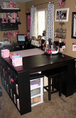 Scrap Rooms – Mine vs. My Favorites Artsy Room, Scrapbooking Room, Sewing Room Inspiration, Hunting Stuff, Scentsy Products, Craft Station, Dream Craft Room, Craft Room Design, Craft Space