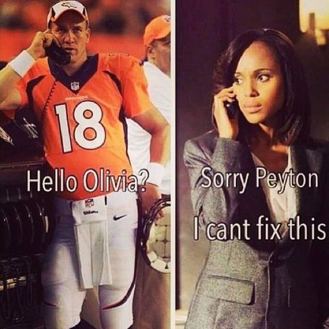 Super Bowl XLVIII Denver Broncos Instagram memes by Joi Pearson Photography﻿ for Rolling Out Blair Underwood, Denver Bronco, Laugh Factory, Shaken Not Stirred, Laughter The Best Medicine, Nfl Memes, Olivia Pope, Sports Baby, Peyton Manning