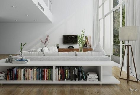 bookshelf behind sofa Bookcase Behind Sofa, Behind Sofa, Low Bookshelves, Rustic Oak Furniture, Bookcase With Glass Doors, Behind Couch, Low Bookcase, Bookshelf Design, Living Room Bookcase