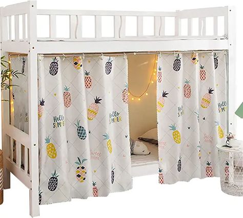 Princess Loft Bed, Bunk Bed Curtain, Loft Curtains, Bunk Bed Curtains, Loft Bed Curtains, Loft Bed Twin, Cabin Bunk Beds, Bed Canopies, Low Loft Bed