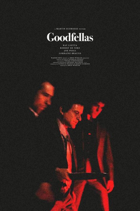 Film Posters Design, Goodfellas Poster, Old Posters, Ray Liotta, Film Posters Art, Iconic Movie Posters, Movie Artwork, Best Movie Posters, Posters Design