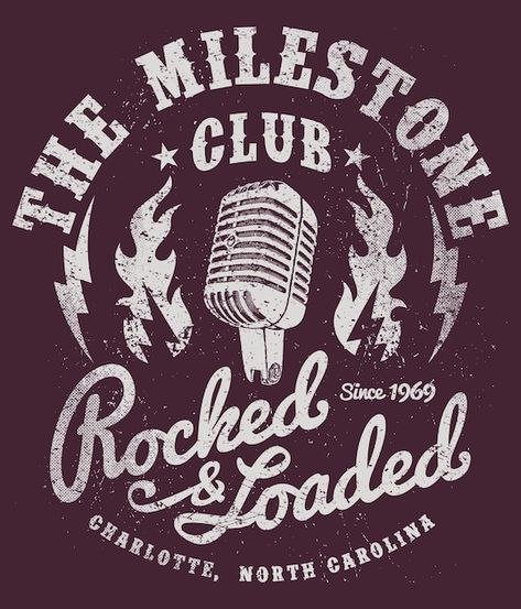 Pub Night, Grunge Illustration, Rock & Roll, Club Badge, Vintage Punk, Vector Portrait, Vintage Rock, Cityscape Photos, Logo Banners