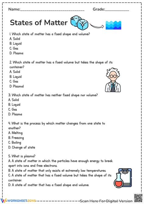 Get to know states of matter, which are solid, liquid and gas with this worksheet as your partner! #science #solid #liquid #gas #solidliquidgas #statesofmatter #objeccts #kidsactivities #test #quiz #identify #printable #worksheet #pdf #scienceforkids #scienceworksheets States Of Matter Worksheet 5th Grade, States Of Matter Worksheet Grade 4, Solid Liquid Gas Worksheet, What Is Matter, Adverbs Worksheet, Solid Liquid Gas, States Of Matter Worksheet, Homework Ideas, Matter Worksheets