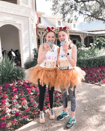 Chip And Dale Running Costume, Disney Marathon Costumes, Half Marathon Tips, Disney Half Marathon, Disney Duos, Disney Races, Run Disney Costumes, Marathon Tips, Disney Marathon