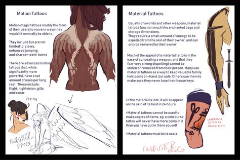 Magical Tattoos Fantasy Art, Magic Tattoos Dnd, Magic Art Reference, Magic Tattoo Character Design, Character Design With Tattoos, Magic Tattoo Design, Tattoo Character Design, Concept Art Tattoo, Magic Tattoo Ideas