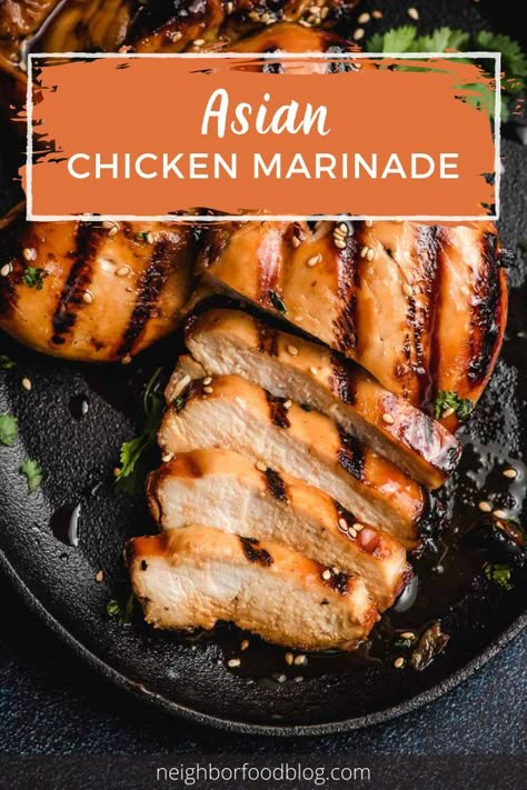 Soy Ginger Chicken Marinade, Sweet Marinade For Chicken, Asian Sesame Marinade, Asian Sesame Chicken Marinade, Asian Pear Marinade, Ginger Marinade Chicken, Simple Asian Chicken Marinade, Chicken Asian Marinade, Easy Asian Marinade For Chicken