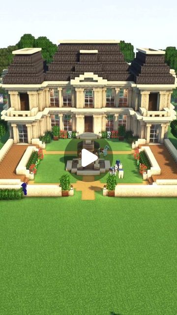 𝓝𝓪𝓫𝓸𝓳𝓲𝓽 on Instagram: "Minecraft Survival Mansion #minecraftbuilds #minecrafthouse #minecrafttutorial #minecraft" Minecraft Building Plans, Mansion Minecraft, Village Minecraft, Underground Homes, Minecraft Survival, Minecraft Tutorial, Minecraft Houses, Mansion, Minecraft