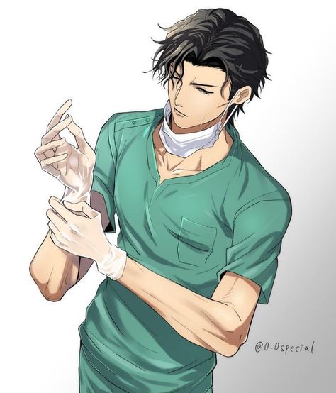 Anime Doctor, 5 Anime, Cool Anime Guys, Manga Boy, Game Boy, Anime Drawings Boy, Boy Art, Number 2