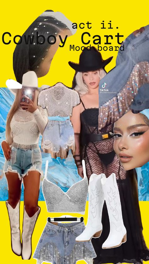 Beyonce World Tour, Outfit Mood Board, Beyonce, Mood Board, Cowboy, Beyoncé