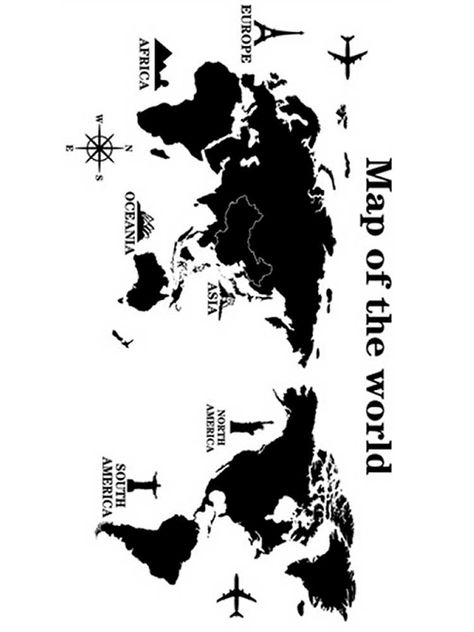 World Map Stencil, Free Printable World Map, Printable World Map, World Map Printable, Map Printable, Free Printable, Free Printables, World Map, Map