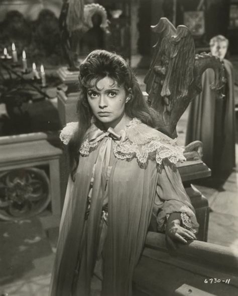 Yvonne Monlaur as the French teacher swept up in Hammer's THE BRIDES OF DRACULA Bride Of Dracula, The Brides Of Dracula, Women Of Horror, Brides Of Dracula, Hammer Horror Films, Hammer Horror, Peter Cushing, Hammer Films, Christopher Lee