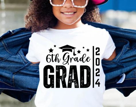 5th Grade Graduation Shirts, 5th Grade Graduation Pictures, 5th Grade Graduation Ideas, Graduation Board, 11 Birthday, 5th Grade Graduation, Graduation Svg, Cricut Air, Teacher School