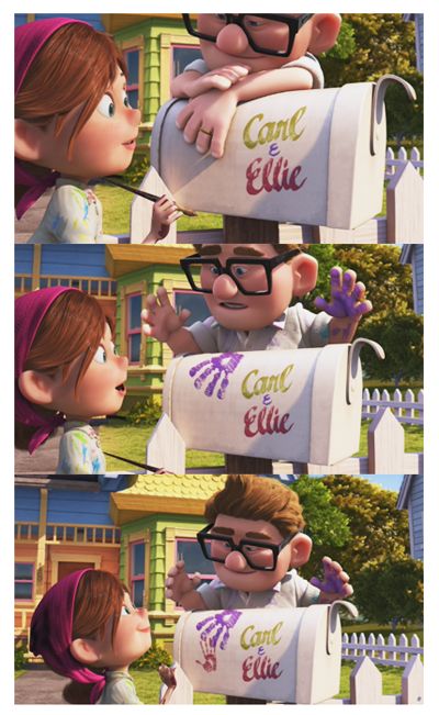 Carl and Ellie a love story for the ages Up Carl Y Ellie, Up Carl And Ellie, Carl And Ellie, Up 2009, Up Pixar, Disney Up, Up Theme, Disney Party, Adventure Book