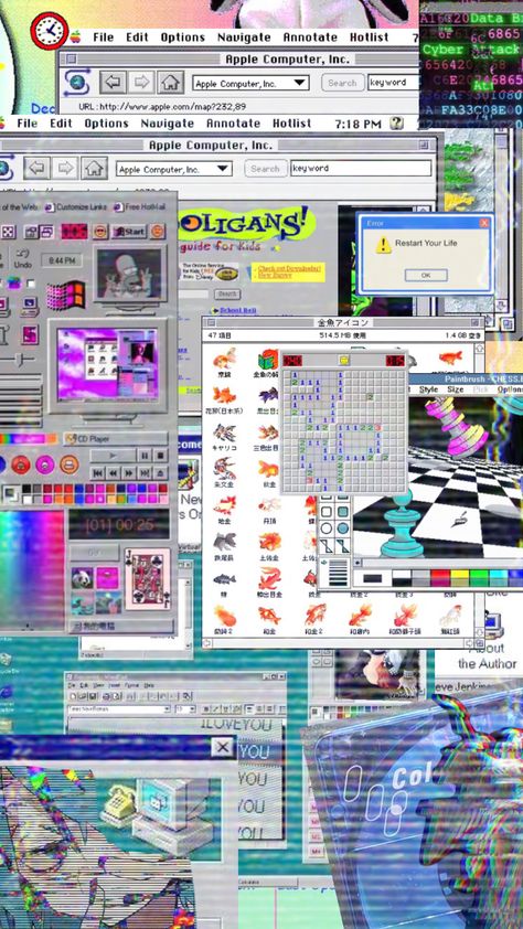 #glitch #glitchcore #oldweb #oldwebcore #aesthetic #collage #fyp #moodboard #crumpledcinna Computer Glitch Aesthetic, Oldweb Aesthetic, Computer Moodboard, Glitch Core Aesthetic, Webcore Moodboard, Digital Silence, Internet Core, Myspace Aesthetic, Technology Aesthetic