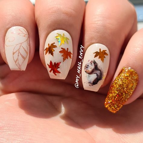 Squirrel Nails, How To Do Nails, Gel Polish, Cute Nails, Art Inspo, Nail Designs, Nail Art, Nails, Quick Saves