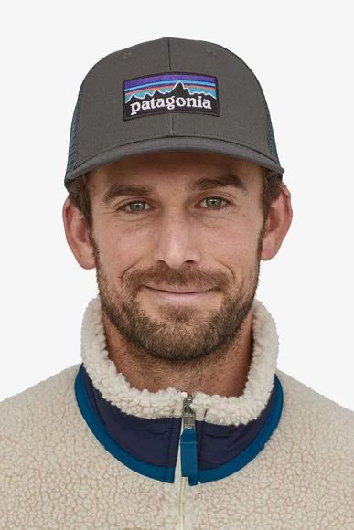 Patagonia P6 Logo Trucker Hat in Forge Grey | 38289-FGE – Glik's Patagonia Cap, Patagonia Clothing, Patagonia Style, Cap Man, Patagonia Logo, Patagonia Outfit, Fishing Nets, Patagonia Jacket, Patagonia Jackets