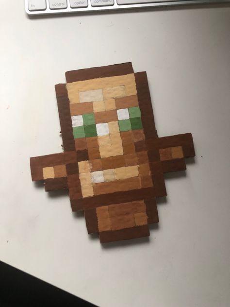 Minecraft Crafts Paper, Pixel Art Diy Room Decor, Minecraft Decor Bedroom, Minecraft Bedroom Real Life, Minecraft Inspired Room, Minecraft Decorations Bedroom, Minecraft Drawings Pixel, Maincraft Art, Minecraft Room Decor Ideas