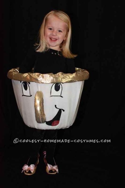 Chip from Beauty and the Beast | 31 Disney Costume Tutorials You Have To Try This Halloween Chip Beauty And The Beast, Chip Costume, Musical Costumes, Beauty And The Beast Costume, Beast Costume, Play Props, Beauty And The Beast Party, Belle Costume, Homemade Costume