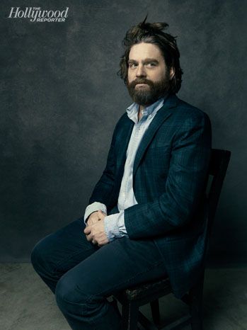 Zach Galifianakis Zach Galifianakis Photoshoot, Zack Galifinakis, Kenan Thompson, Zach Galifianakis, Greek Men, The Hangover, Hollywood Reporter, Moustaches, Bradley Cooper