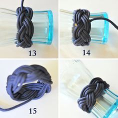 DIY: Nautical Turk's Head Bracelet — Darkroom and Dearly Arm Party Bracelets, Head Braid, Diy Nautical, Napkin Rings Diy, Nautical Diy, Toilet Paper Tube, Diy Napkins, Nautical Bracelet, Knot Bracelet