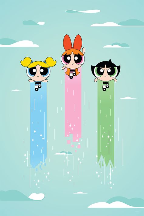 Prepare for some sugar, some spice, and everything nice: Blossom, Bubbles, and Buttercup are coming back to the small screen.  As previously announced, The Powerpuff Girls, which first ran on Cartoon Network from 1998–2005, is getting a reboot on the network this spring. While the girls will be voiced by new cast members, the show will still follow the three as they juggle between going to school and saving the world, all before bedtime. The Powerpuff Girls Wallpaper, Girls Iphone Wallpaper, Powerpuff Girls Wallpaper, Girls Wallpaper, The Powerpuff Girls, The Powerpuff, Powerpuff Girls, Iphone Wallpaper, Iphone