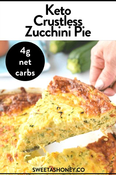 Crustless Zucchini Pie, Protein Pie, Zucchini Pie Recipes, Crustless Pie, Zucchini Pie, Cheesy Eggs, Zucchini Casserole, Wheat Belly, Simple Keto