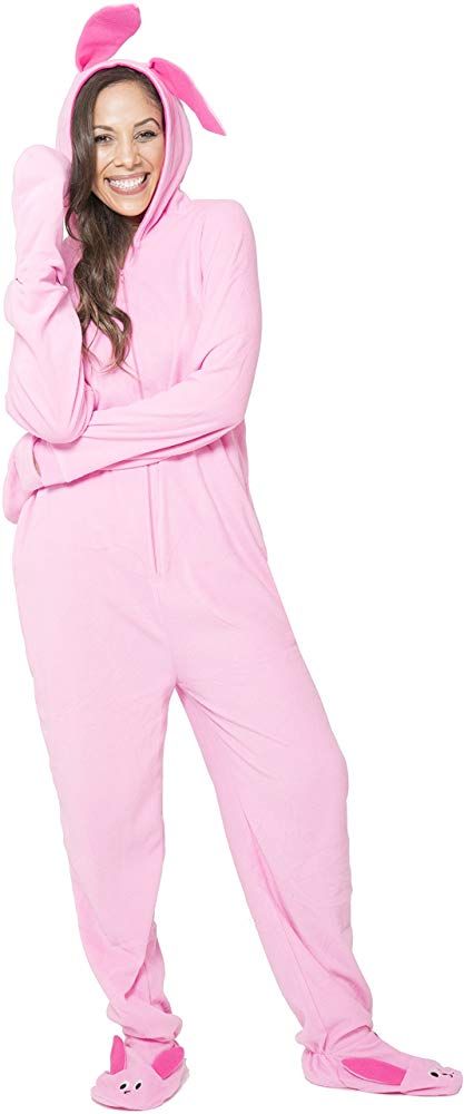 Christmas Story Women's Deranged Bunny One Piece Pajama, Pink, S/M at Amazon Women’s Clothing store Easter Bunny Outfits, Womens Christmas Pajamas, Pajama Costume, Pajama Outfit, Family Pajama Sets, Union Suit, Suit Outfit, One Piece Clothing, Halloween Costume Shop