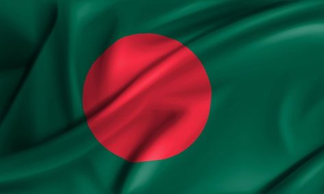 Flag of bangladesh 3d model | Premium Photo #Freepik #photo #bangladesh-flag #bangladesh #16-december #flag Flag Of Bangladesh, Bangladesh Flag, 16 December, Flag Photo, Flag Background, Premium Photo, 1 Million, Dj, Flag