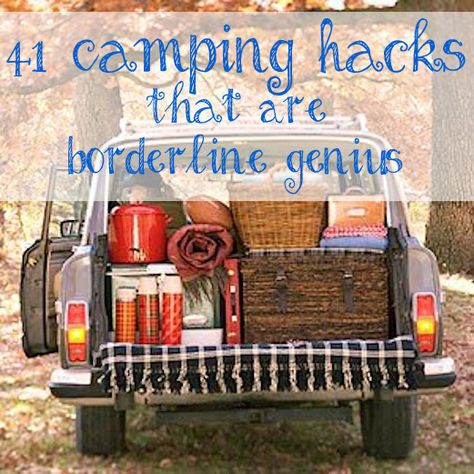 41 Camping Hacks That Are Borderline Genius - I want the hammock swings that attach to a truck hitch! Camping Glamping, All I Ever Wanted, On The Road Again, Camping Fun, Main Game, Camping Survival, The Grove, Camping Meals, Back To Nature