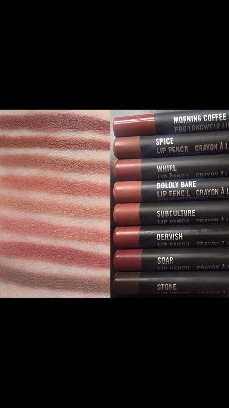 The best mac lip pencil  the nude  color Mac Lip Liner, Lip Pencil Colors, Maquillage Yeux Cut Crease, Mac Lip Pencil, Mac Lip, Mac Lips, Best Mac, Lip Makeup Tutorial, Gloss À Lèvres