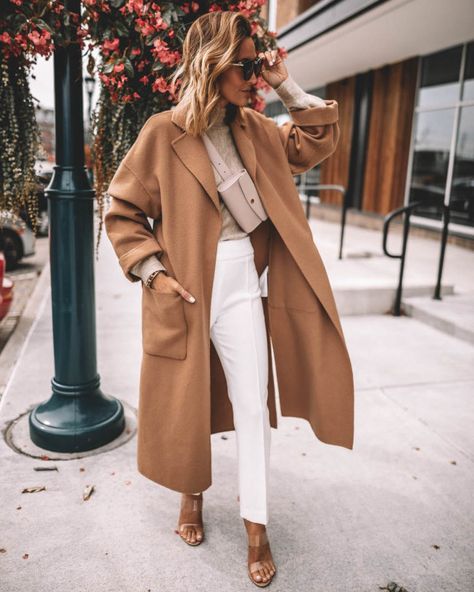 Three Must-Have Fall Coats | Karina Style Diaries Oversized Coat Outfit, Oversized Camel Coat, Brown Coat Outfit, Karina Style, Fall Coats, Fall Fashion Coats, Neutral Sweaters, Anne Marie, Camel Coat