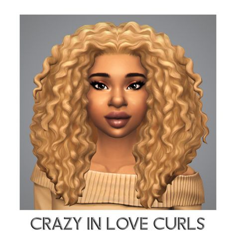 Afro Hair Sims 4 Cc, Black Sims, Sims 4 Cc Hair, 4 Hairstyles, Character Customization, Curly Afro Hair, Ts4 Mods, Cc Hair, Pelo Sims