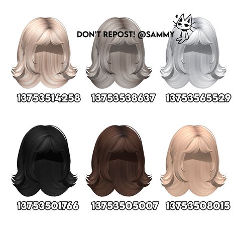 Roblox Gray Hair Codes, Short Brown Hair Codes For Berry Ave, Short Hair Roblox Code, School Codes Berry Ave, Black Hair Berry Avenue Code, Berry Avenue Codes Accessories, Berry Avenue Codes Hair, Code Brookhaven, Brookhaven Codes