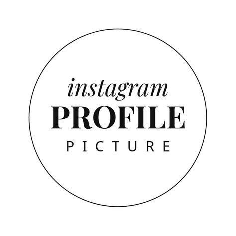 Clean White Instagram Profile Logo Instagram Business Profile, Logos Templates, White Instagram, Profile Logo, Logo Instagram, Instagram White, Dream Chaser, Instagram Business, Business Profile