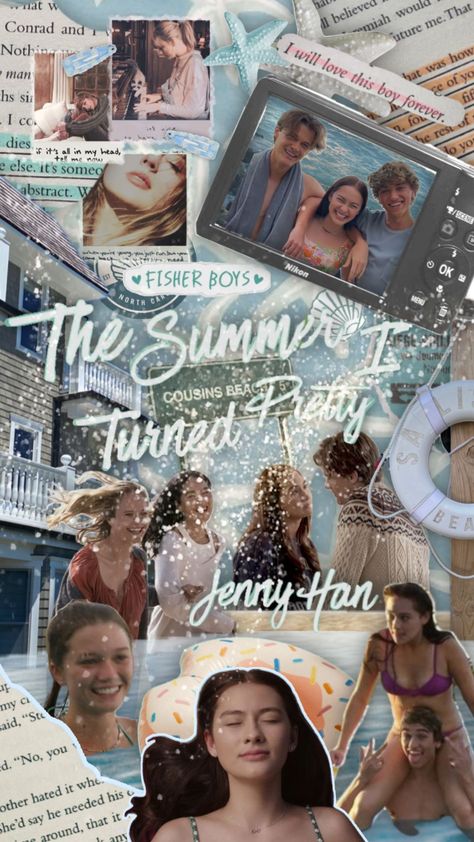 Teen Wallpapers Aesthetic, Summer I Turned Pretty Wallpaper, Aesthetic Scrapbook Ideas, Ocean Blue Aesthetic, Teen Wallpapers, Summer I Turned Pretty Aesthetic, Team Jeremiah, Connie Fisher, Team Conrad