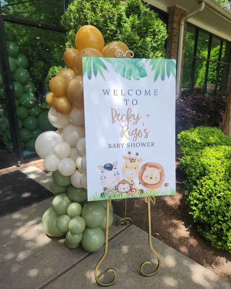 April 27th 🦁 Baby Shower by @nelas_events with @pattybenavidezc and our #rentalitems 🌿 April 27, Baby Shower, Shower, On Instagram, Instagram