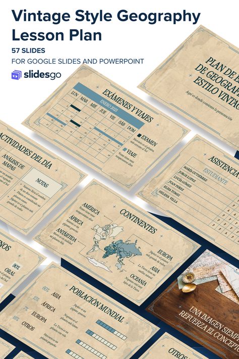 The maps on this Google Slides & PowerPoint template will lead you to educational success. Customize everything and teach geography! Geography Lesson Plans, Geography Project, Ppt Template Design, Presentation Slides Design, Bible Mapping, School Jobs, Geography Lessons, Slides Design, Powerpoint Presentation Design