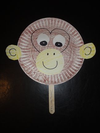 Monkey Craft, Paper Plate Masks, Zoo Animal Crafts, Paper Plate Animals, Monkey Party, Monkey Mask, Monkey Crafts, Paper Plate Craft, Paper Plate Crafts For Kids