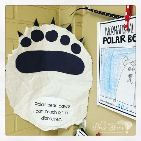 Polar Bear Kindergarten, Polar Bear Crafts, Polar Bear Activities, Polar Bears Preschool, Polar Bear Unit, Polar Animals Preschool, Polar Bears Activities, Arctic Animals Preschool, Polar Bear Paw