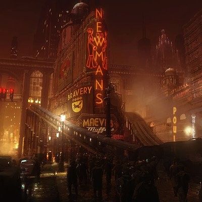 1920 City Aesthetic, 1920s City Aesthetic, Batman Arkham Aesthetic, Dieselpunk Aesthetic, 1920s New York, Mutant Chronicles, Fallout 4 Settlement Ideas, Art Deco City, Burning City