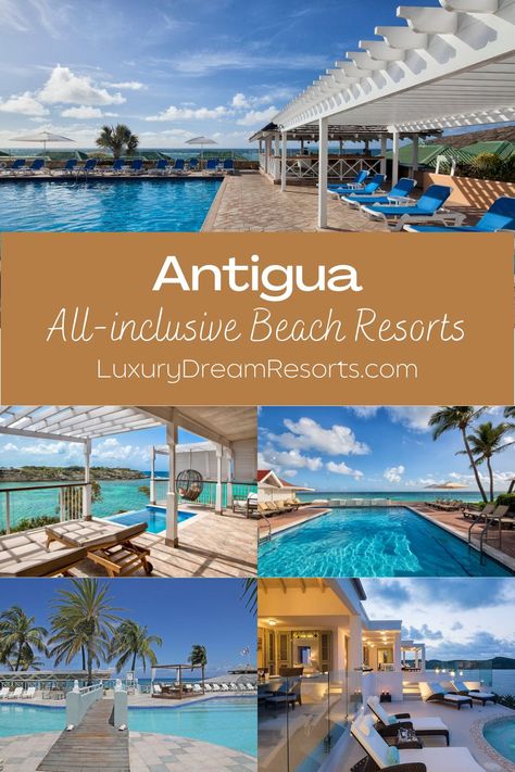 Explore Antigua's top all-inclusive beachfront resorts! Enjoy luxury at Sandals Grande Antigua or tranquility at Hammock Cove. Discover pristine beaches, gourmet dining, and world-class amenities. Click to plan your ultimate tropical escape! #LuxuryTravel #AntiguaResorts #AllInclusive #BeachVacations #TravelGuide Tipping At All Inclusive Resorts, Sandals Resorts All Inclusive, Antigua All Inclusive Resorts, Antigua Sandals Resort, 11 Dreamy All Inclusive Resorts In The Usa, Belize Resorts Luxury Hotels, Sandals Resorts, Tropical Escape, Central American