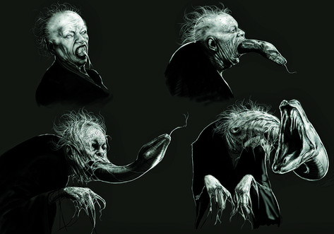 The Original Harry Potter Creature Concept Art Is Utterly Breathtaking: Nagini Harry Potter Creatures, Harry Potter Sketch, Art Harry Potter, Theme Harry Potter, Harry Potter Drawings, Harry Potter Films, Harry Potter Books, Harry Potter Movies, Creature Concept Art