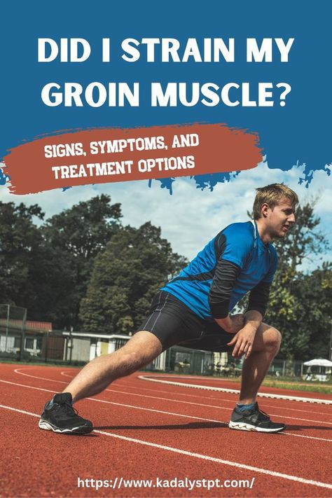 In this article we are going to discuss: - The different symptoms of a groin strain - Whether a groin strain and adductor strain are the same thing - How many adductor muscles there are - Athletic pubalgia, what is it? - Pelvic bone pain - When to see your doctor - Are injections helpful for a groin strain? - Is surgery ever an option for groin strains? - How should you sleep with a groin strain? Groin Strain, Adductor Muscles, Pelvic Bone, Muscle Strain, Inner Thigh, Signs And Symptoms, The Signs, Surgery, Signs