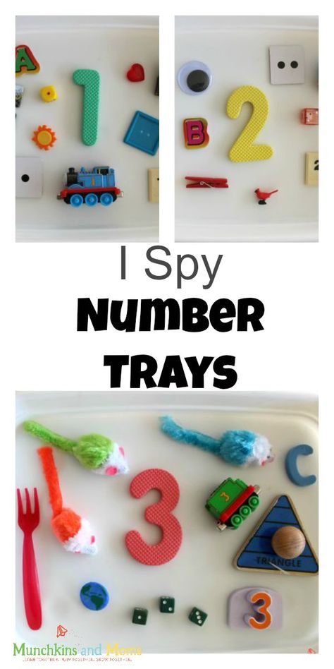 I Spy Numbers Activity (0-5) - Munchkins and Moms I Spy Numbers, Tot Trays, Numbers Activity, Math Tips, Toddlers Activities, Toddler Math, Activity For Preschoolers, Lesson Plan Book, Montessori Diy