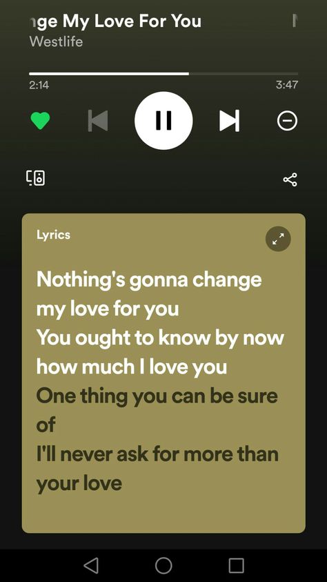 Nothing Gonna Change My Love For You, I Loved You First, My Love For You, Relatable Stuff, Wedding Songs, Music Playlist, Change Me, My Love, I Love You