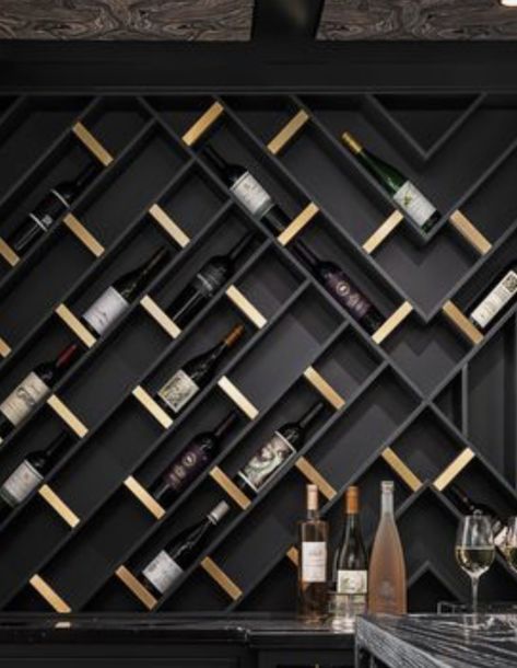 Home Bar Rooms, Modern Home Bar, Bar In Casa, Home Wine Cellars, Wine Cellar Design, Cellar Design, Home Bar Designs, Mini Bars, Wine Display