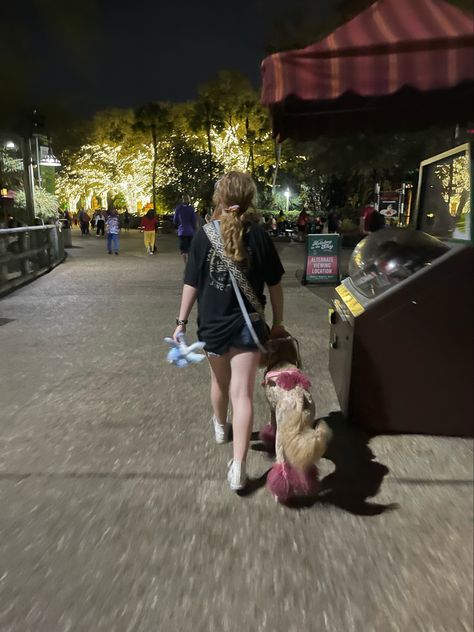 A service dog and they handler walling together (asthestic photo) Dog Handler Aesthetic, Poodle Service Dog, Standard Poodle Service Dog, Service Dog Aesthetic, Service Dog Vests Cute, Service Dog On Plane, Service Dog In Training Vest, Military Service Dogs, Service Dog